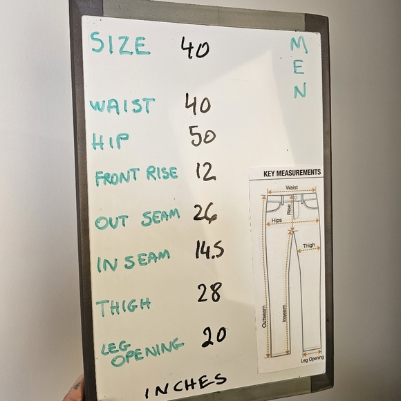 NWOT Projec Raw grey white plaid cotton cargo shorts men size 40 US - Picture 7 of 7